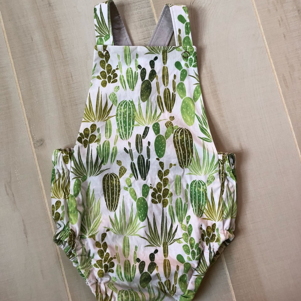 Toddler Romper 2-3 in Desert Cactus